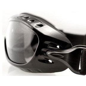 Bobster Night Hawk OTG Goggle Black Frame Anti-Fog Smoke Lens - Image 3