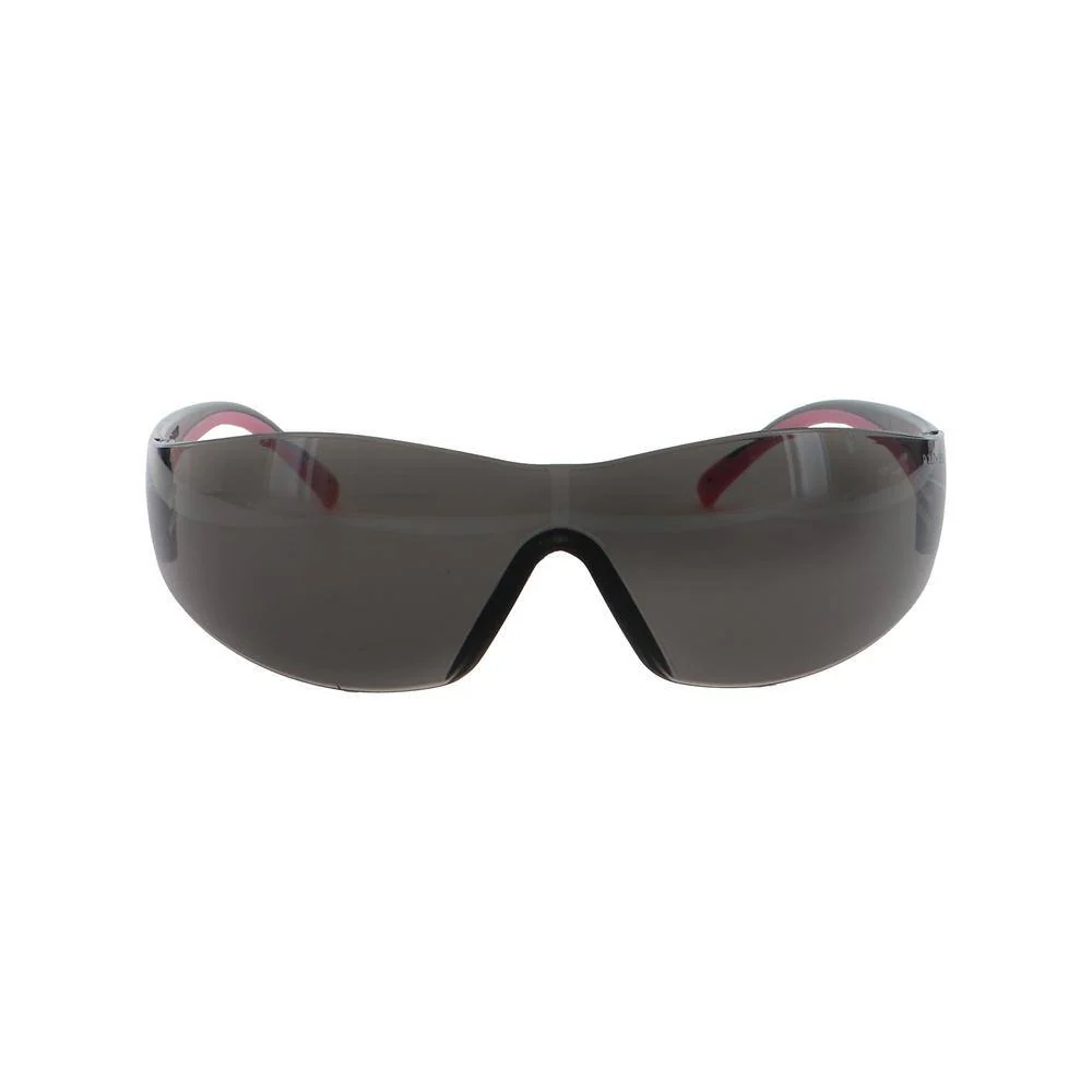 Bouton Eva Petite Women's Safety Glasses with Pink Temple Trim and Gray Lens - Image 5