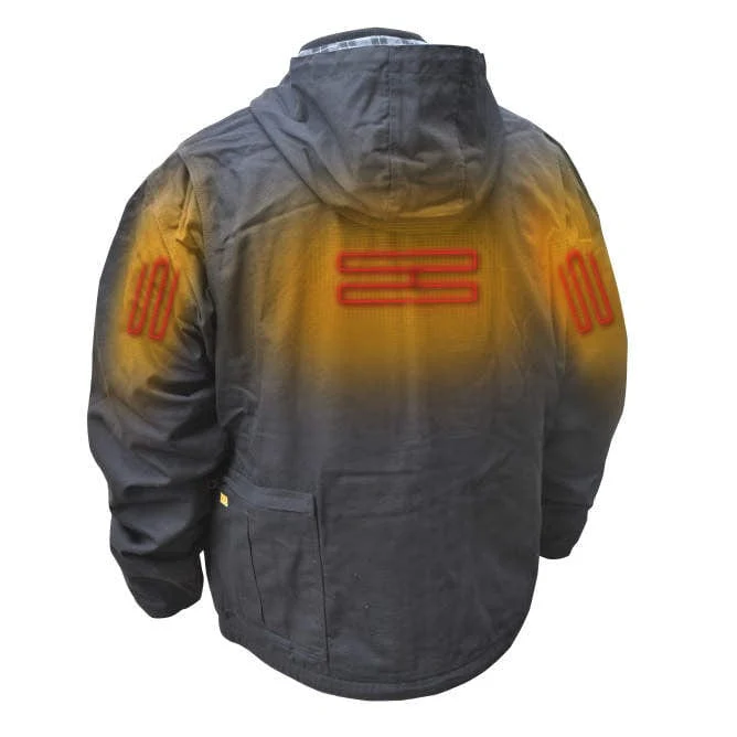 DEWALT Heated Heavy Duty Work Coat With Battery & Charger - Image 3