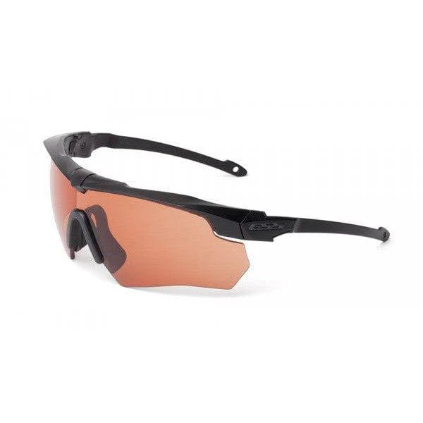 ESS Crossbow Suppressor Safety Glasses 2X+ Kit with Black Frames and Clear, Gray and HD Copper Lenses - Image 4